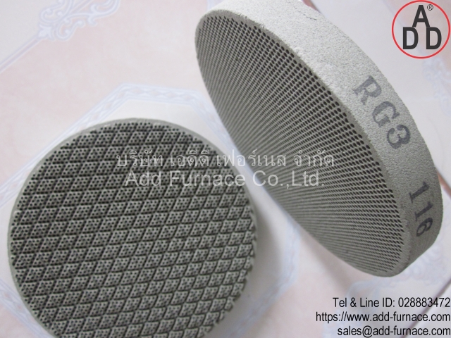 RG3 diameter 116mm ceramic honeycomb(4)